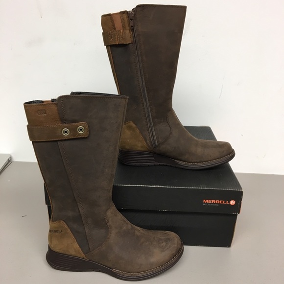 merrell travvy tall boots
